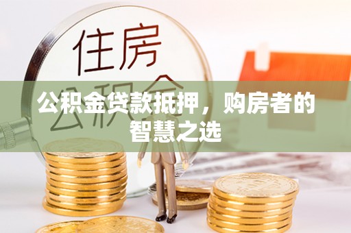 乐业公积金贷款抵押，购房者的智慧之选