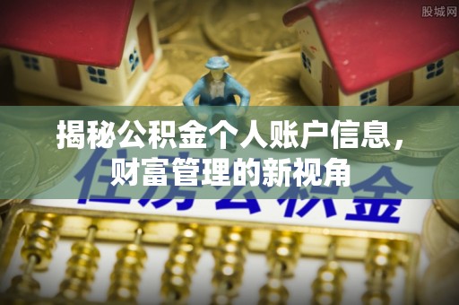 乐业揭秘公积金个人账户信息，财富管理的新视角