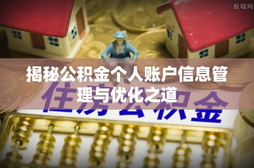 乐业揭秘公积金个人账户信息管理与优化之道
