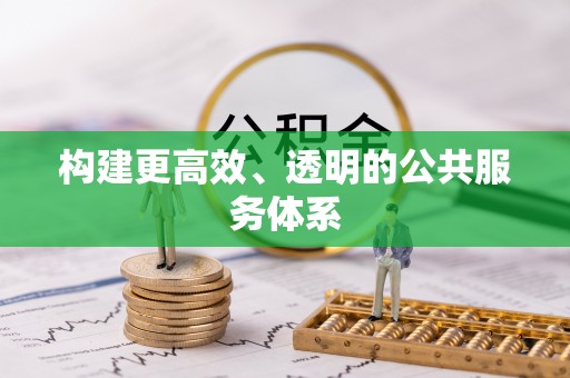 乐业构建更高效、透明的公共服务体系