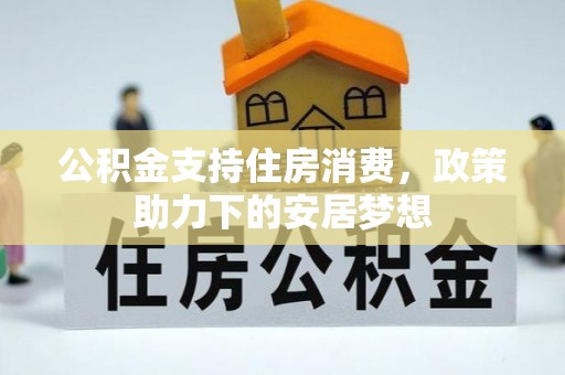 乐业公积金支持住房消费，政策助力下的安居梦想