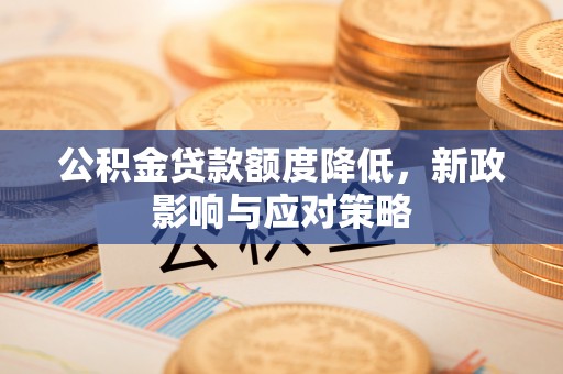 乐业公积金贷款额度降低，新政影响与应对策略
