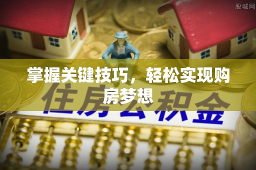 乐业掌握关键技巧，轻松实现购房梦想