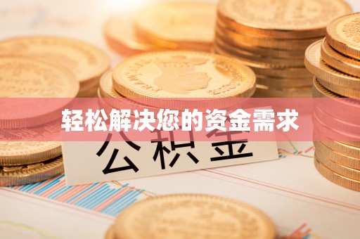 乐业轻松解决您的资金需求