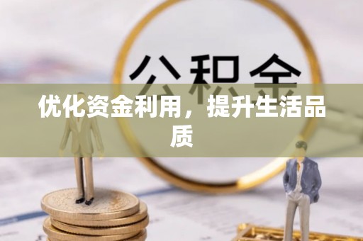 乐业优化资金利用，提升生活品质