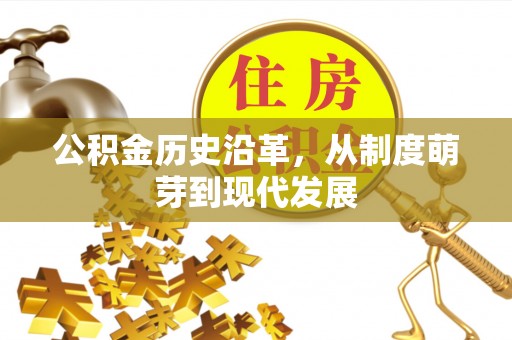 乐业公积金历史沿革，从制度萌芽到现代发展