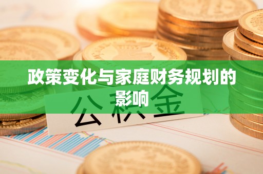 乐业政策变化与家庭财务规划的影响