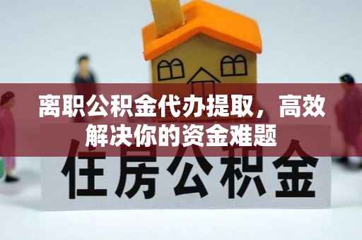乐业离职公积金代办提取，高效解决你的资金难题