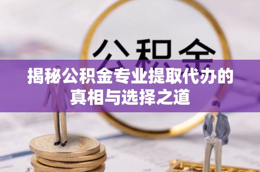 乐业揭秘公积金专业提取代办的真相与选择之道