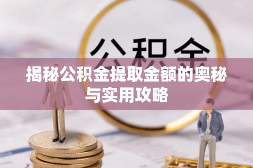 乐业揭秘公积金提取金额的奥秘与实用攻略