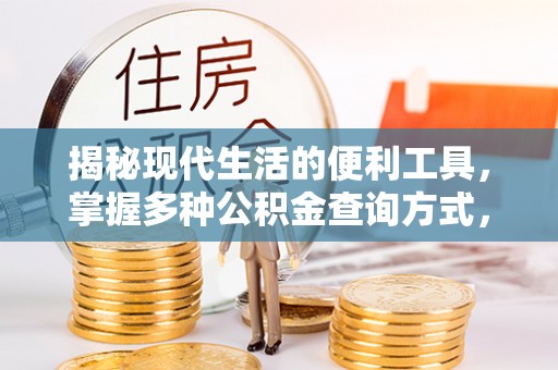 乐业揭秘现代生活的便利工具，掌握多种公积金查询方式，让财富管理更轻松