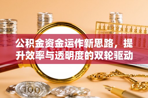 乐业公积金资金运作新思路，提升效率与透明度的双轮驱动