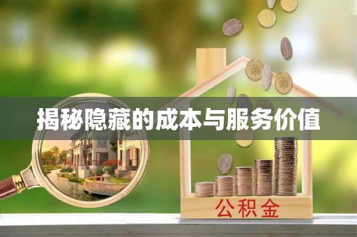 乐业揭秘隐藏的成本与服务价值