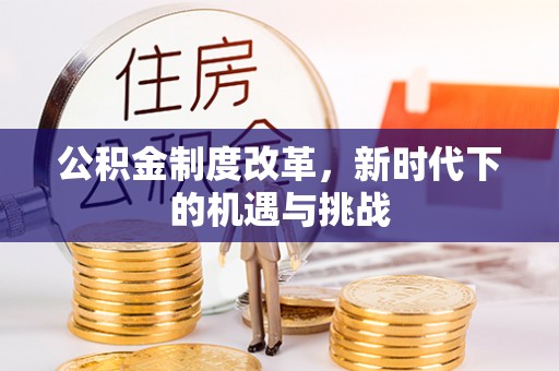 乐业公积金制度改革，新时代下的机遇与挑战