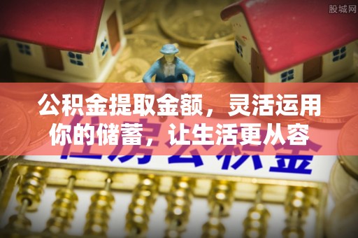 乐业公积金提取金额，灵活运用你的储蓄，让生活更从容