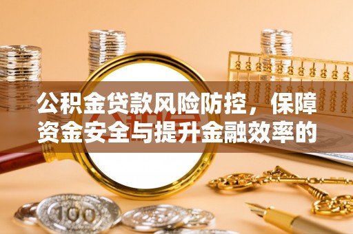 乐业公积金贷款风险防控，保障资金安全与提升金融效率的关键