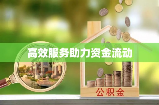 乐业高效服务助力资金流动